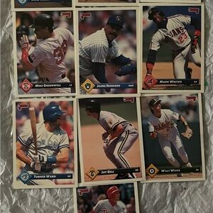 DONRUSS BASEBALL ⚾️ TRADING CARDS 1️⃣9️⃣9️⃣3️⃣